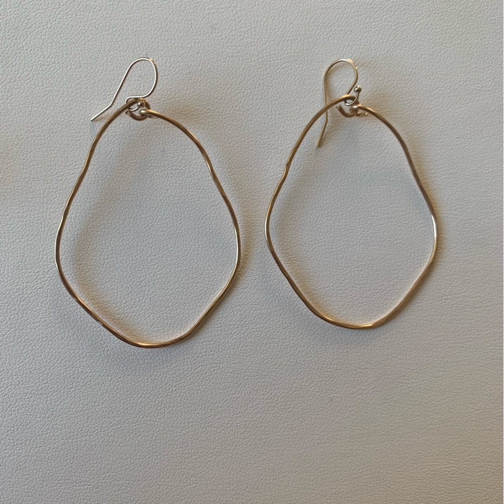 Teza Collection organic hoops